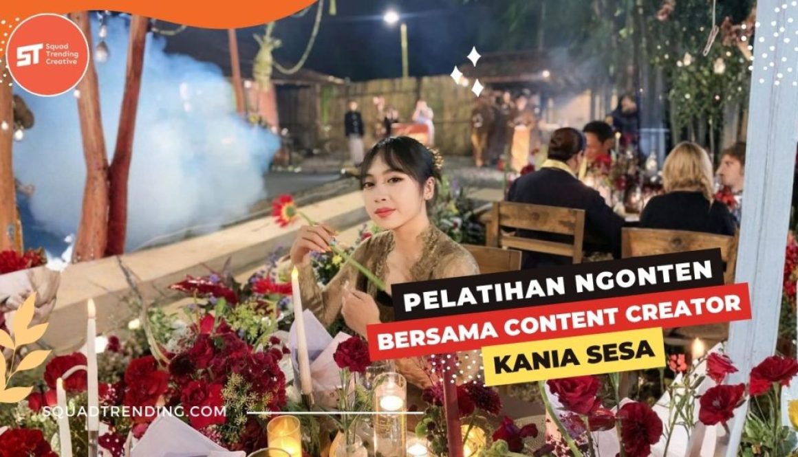 Pelatihan Ngonten Bersama Content Creator Kania Sesa